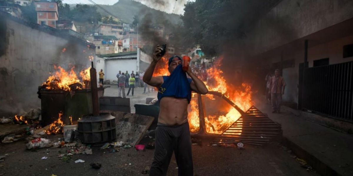 Protestas en Caracas