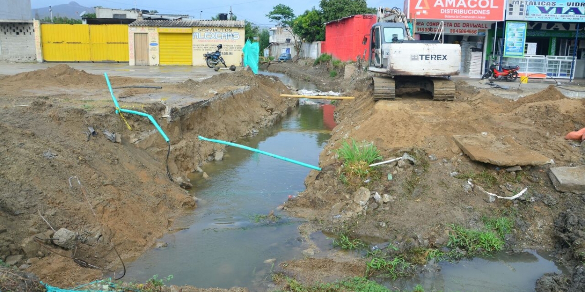 Colector pluvial de la Troncal del Caribe