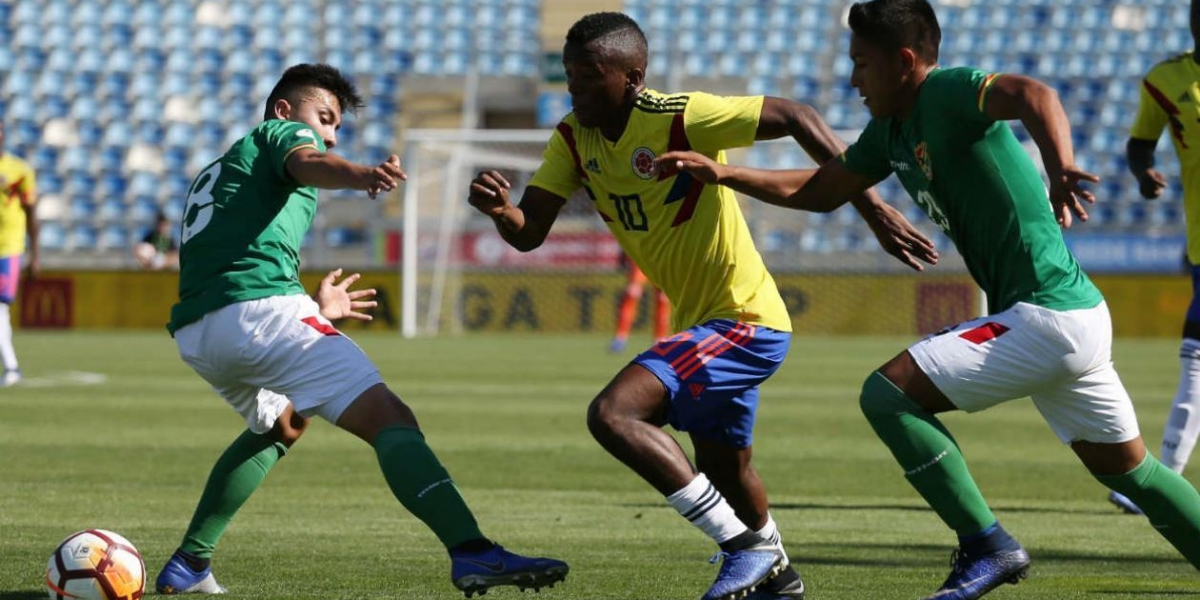 Yeison Tolosa, el '10' de la Selección Colombia sub-20