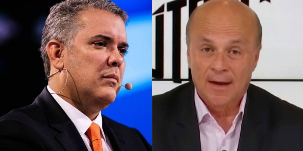Archivo Ivan Duque, Presidente de Colombia y Carlos Antonio Vélez