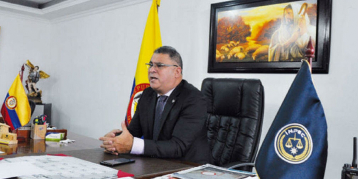 Cortesía César Augusto Ceballos, director de la cárcel La Modelo de Bogotá