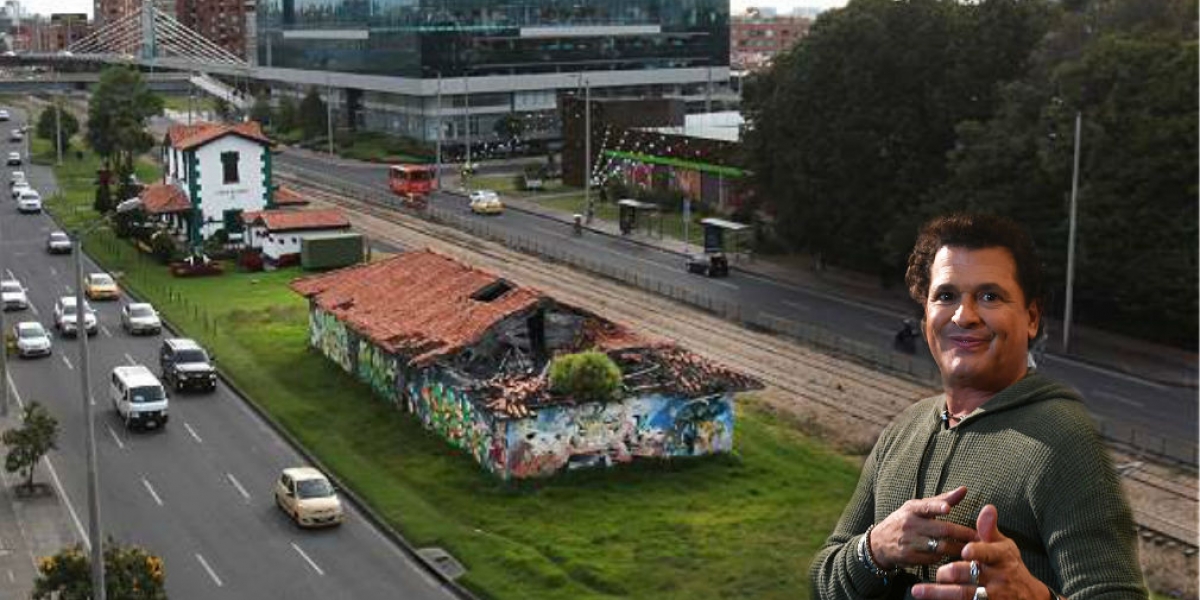 Cortesía Predio cedido por Carlos Vives para crear el museo ferroviario