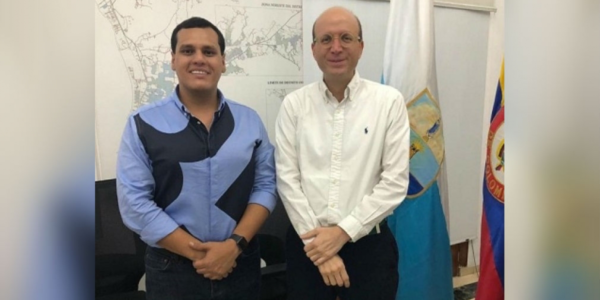 César Mercado, cuando se posesionó como secretario de Gobierno (e) durante el encargo de Andrés Rugeles.