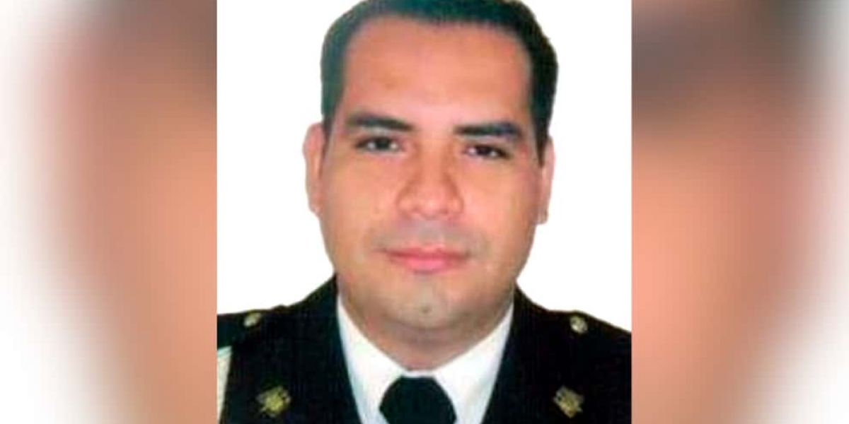 El capitán del Inpec, David Alexander Álvarez