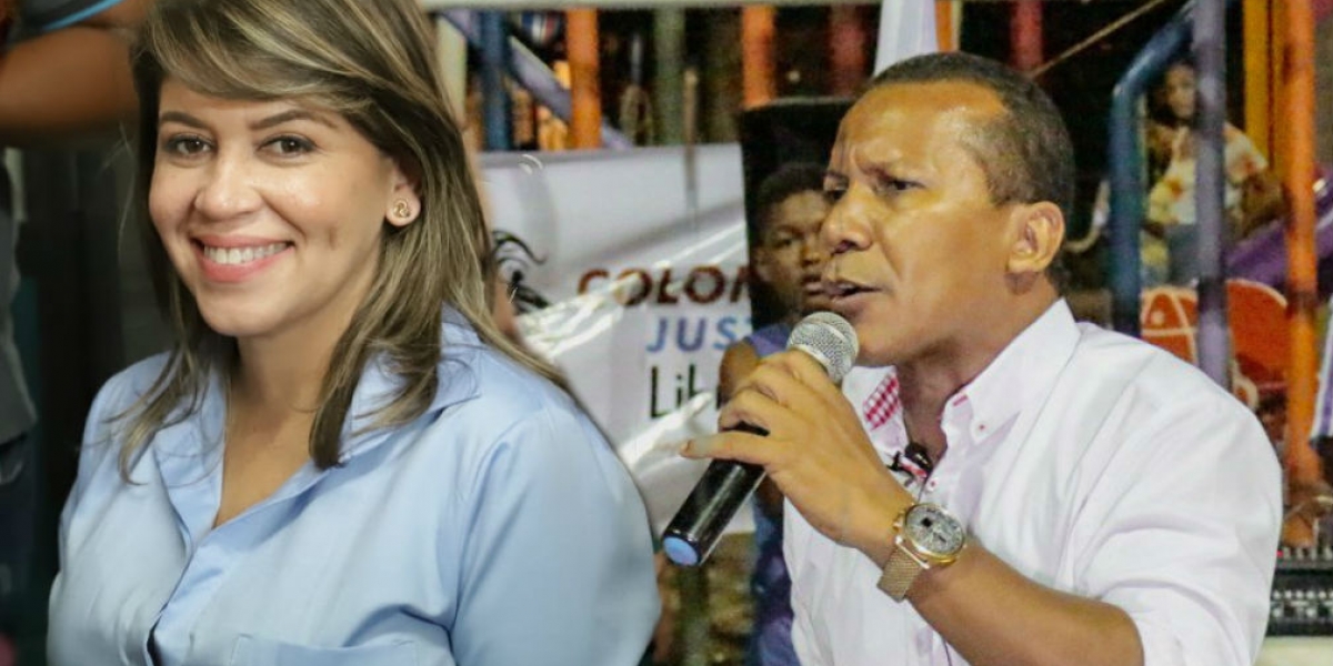 Seguimiento.co Virna Johnson y Jaime Cárdenas.