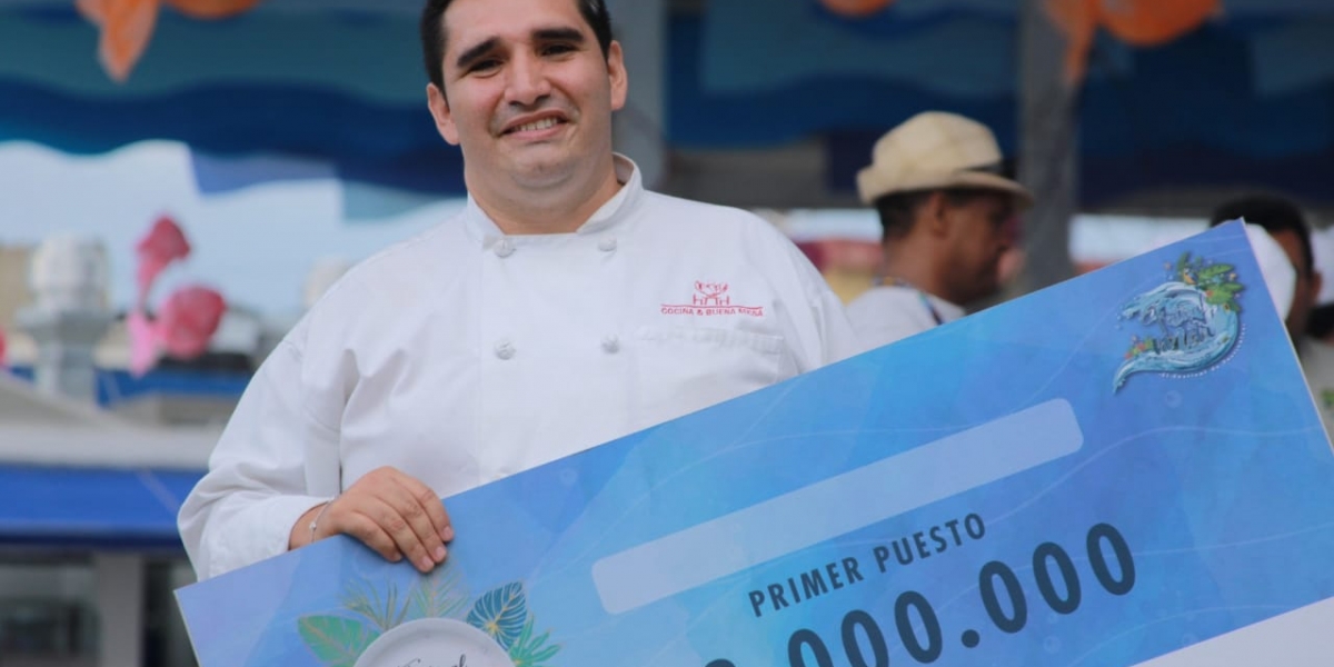 Mauricio Cubillos, ganador del primer lugar