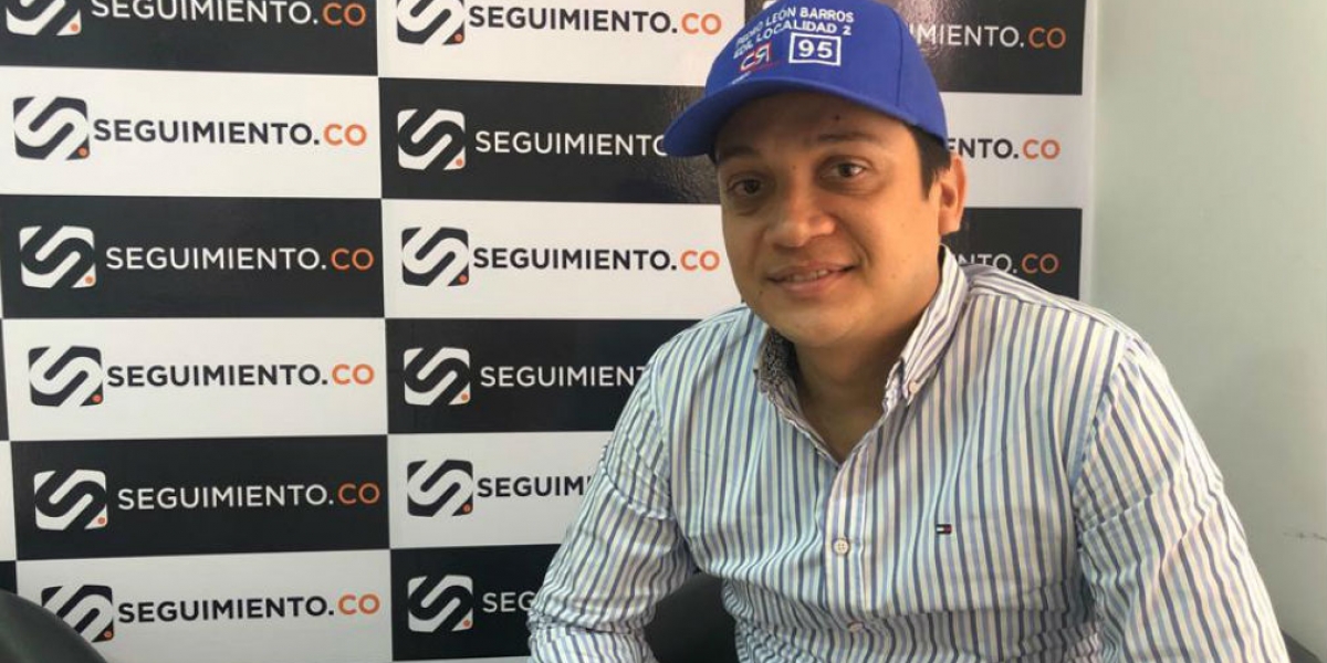 Seguimiento.co Pedro León Barros García, candidato a edil de la localidad 2.