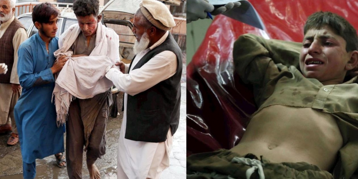 La explosión ocurrió en una concurrida mezquita en la provincia de Nangarhar, en el este de Afganistán.