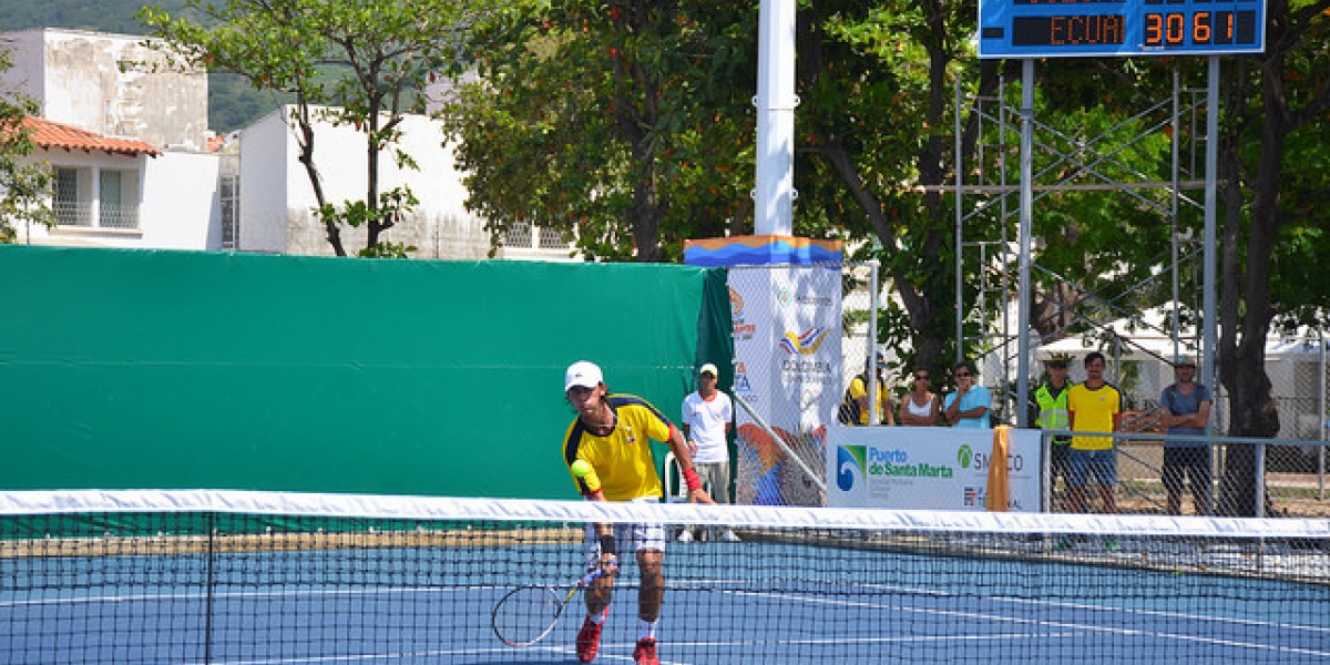 Las mejores raquetas del país verán acción en el complejo de tenis de Santa Marta. 