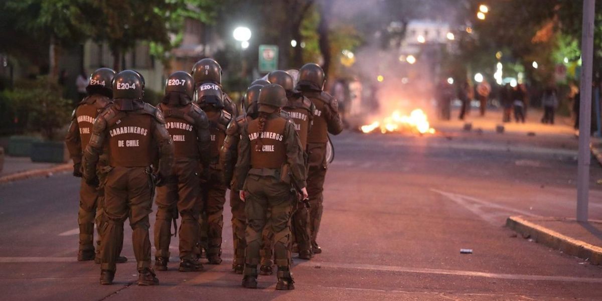 Protestas en Chile.