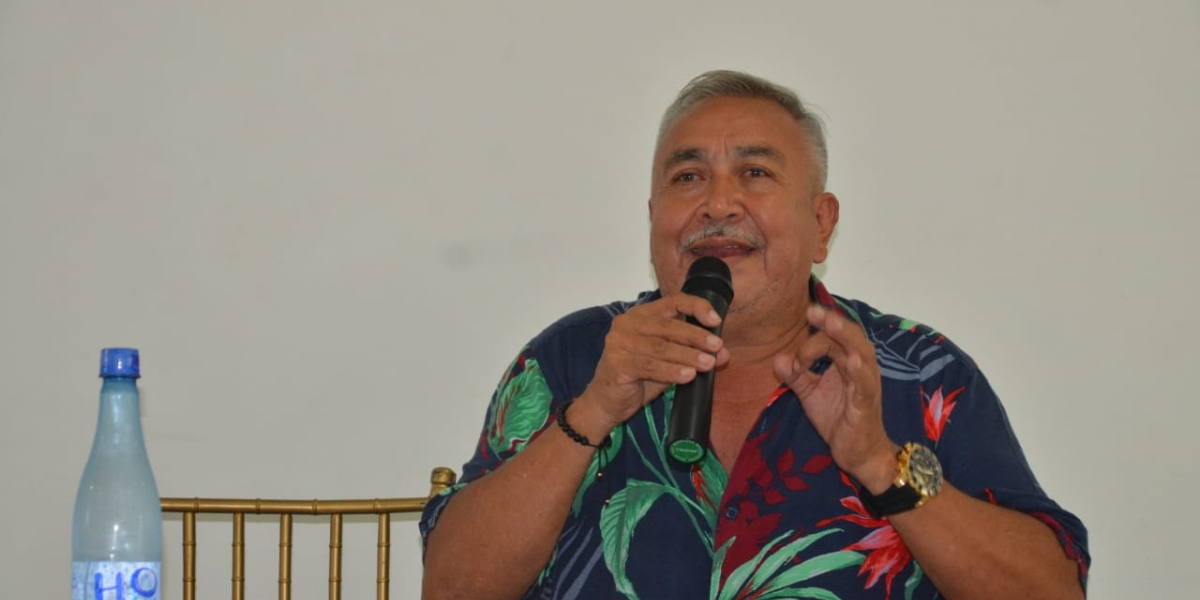 Germán David Paredes Duarte, representante legal de la Unión Temporal Hielo y Agua Purificada La Roca