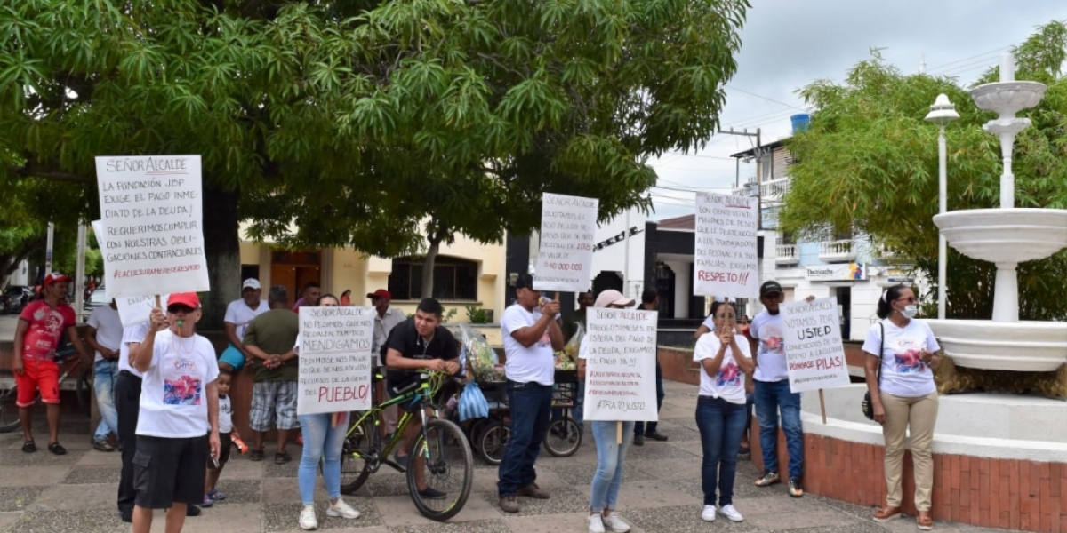 La Fundación a través de un comunicado manifestó que la administración municipal no les ha cancelado los 120 millones de pesos con los que se comprometió.