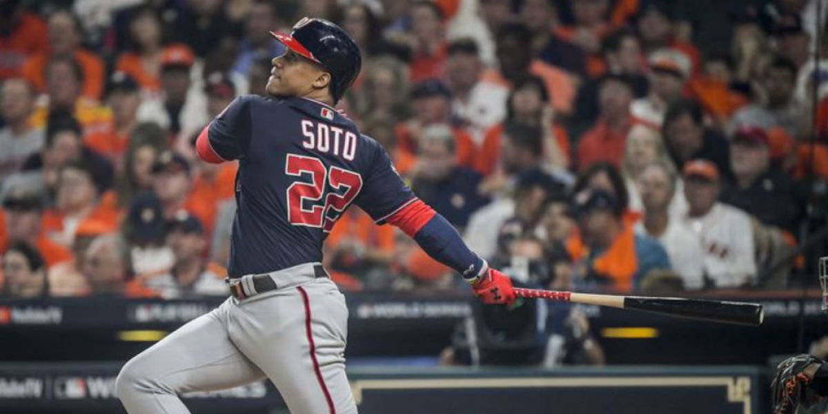 Los Nacionales El dominicano fue la gran figura en el primer juego de la Serie Mundial.