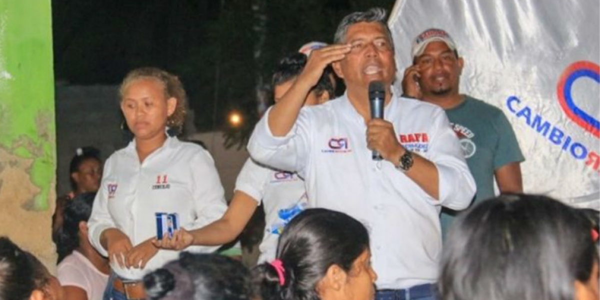 Cortesía Orlando Bermúdez García, candidato a la alcaldía de Ciénaga a quien se le expulsó de su partido