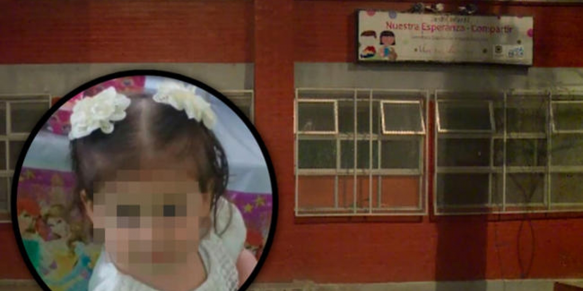 Niña murió en jardín infantil en Bogotá
