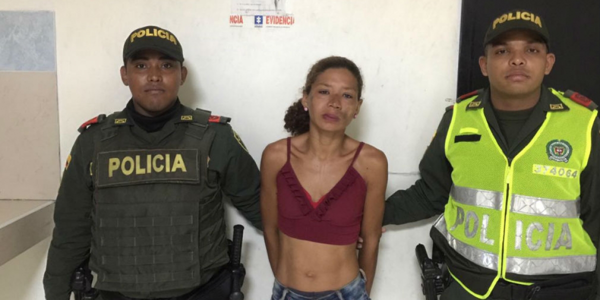 Policía Metropolitana Blanca Cecilia Maiguel López.