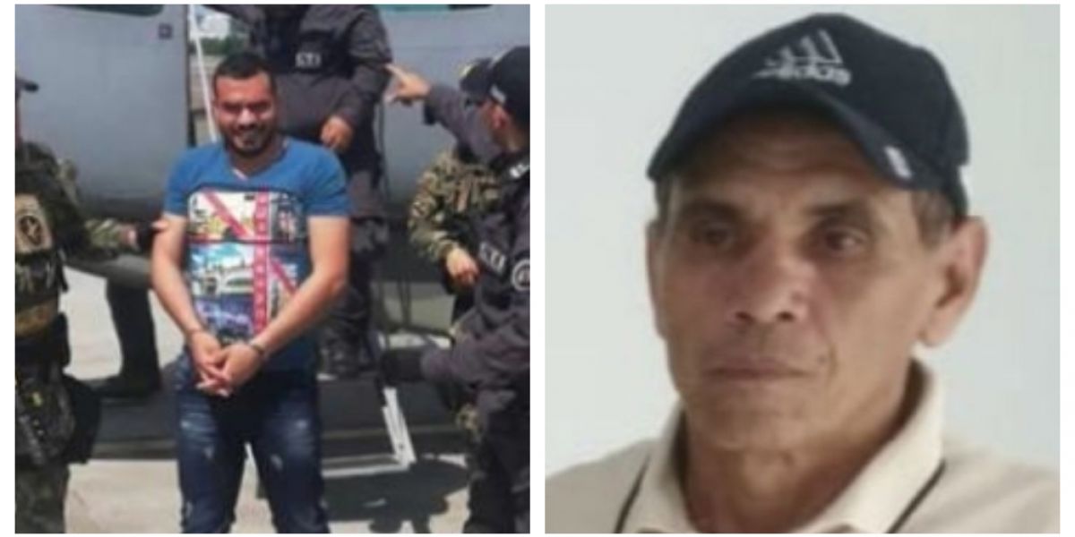 Archivo Alias 'Barbas' o 'Leandro', así se le conoce a Leandro Jhonatan Lara (izq).