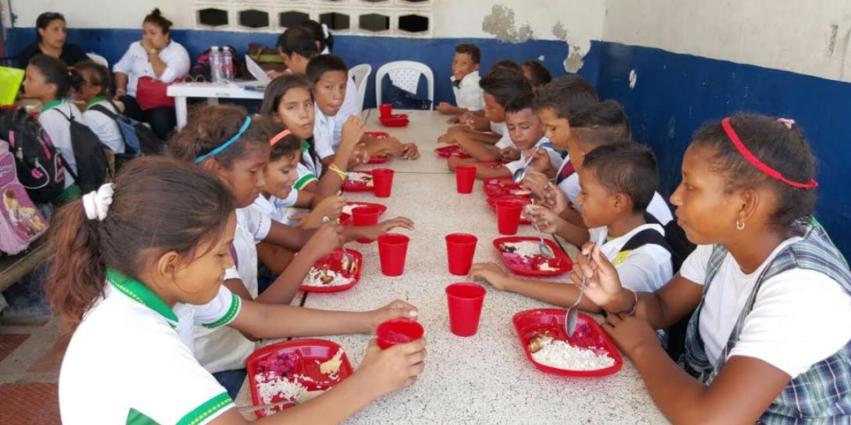 Para la actual vigencia el Programa de Alimentación Escolar en el Magdalena atiende 132.891 estudiantes.
