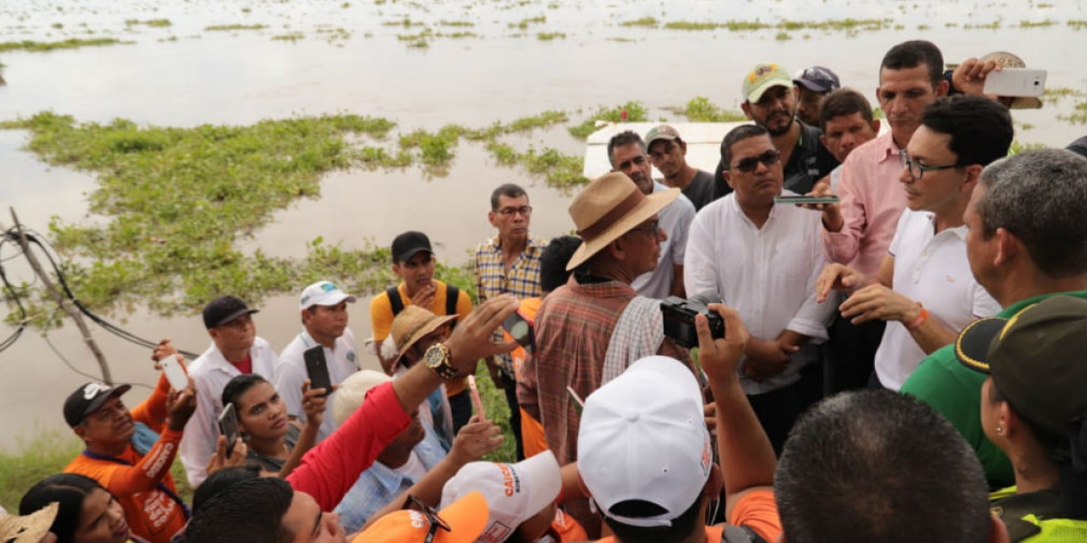 Cortesía El gobernador electo señaló que en el empalme le preguntará a la actual administración cuáles han sido las acciones ejecutadas por la erosión en esos municipios.