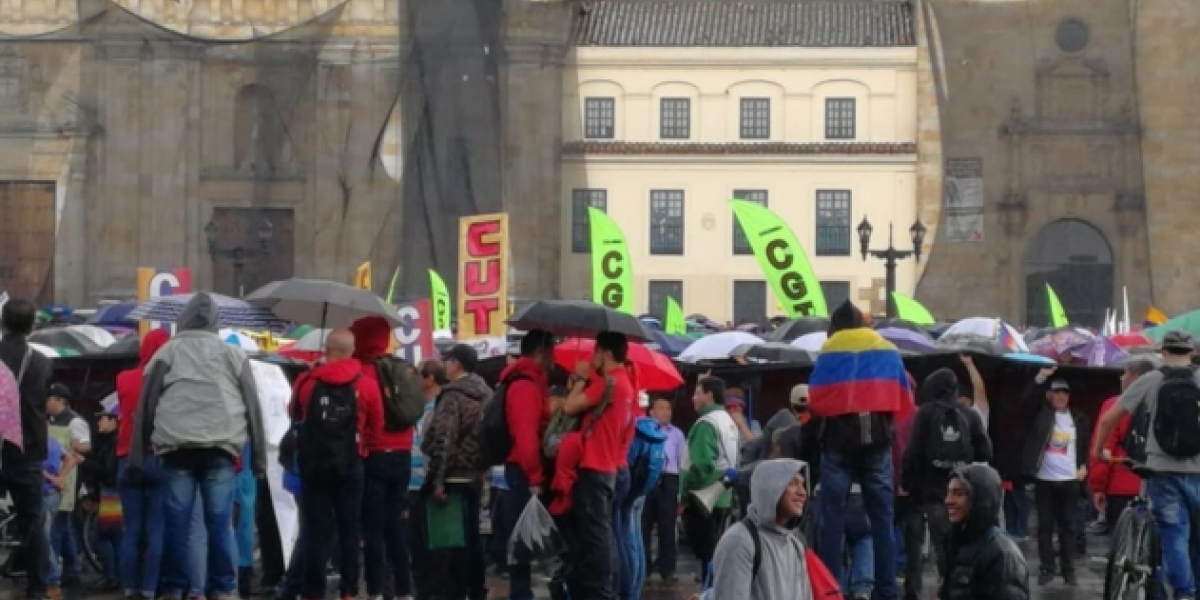 Protestas en Colombia