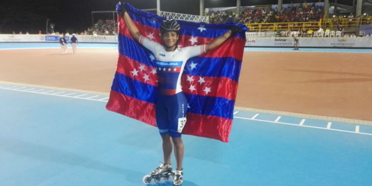 El Informador Kerstinck Sarmiento, campeona en Juegos Nacionales.