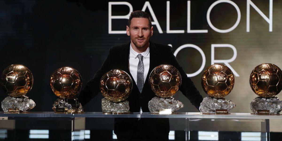 Messi ya había ganado el Balón de Oro en 2009, 2010, 2011, 2012 y 2015.