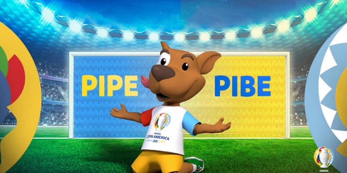 Mascota de la Copa América 2020.