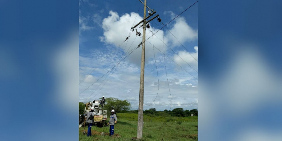 en la tercera oportunidad hurtaron 1.200 metros, fueron dos días sin energía, con un costo de reposición para la empresa cercano a los 30 millones de pesos. 