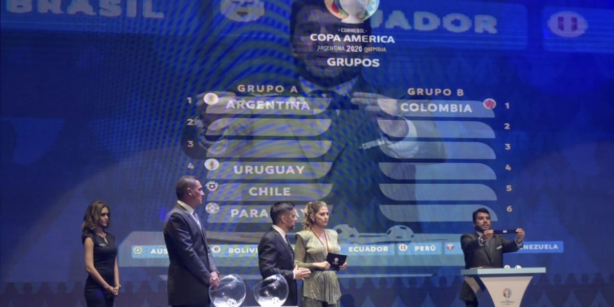 Sorteo de la Copa América.