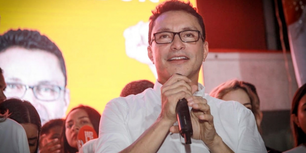 Archivo Carlos Caicedo, gobernador electo del Magdalena