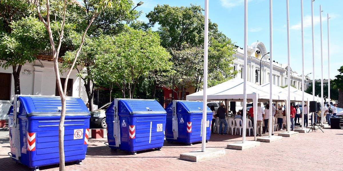 Los nuevos contenedores que llegaron a Santa Marta 