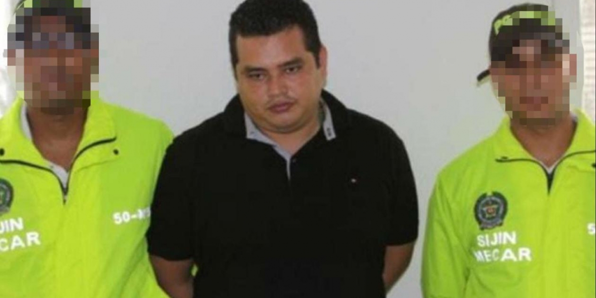 Brayan Eduardo Borré Barreto, alias 'Tio Guillo', líder de la banda 'Los Costeños'.