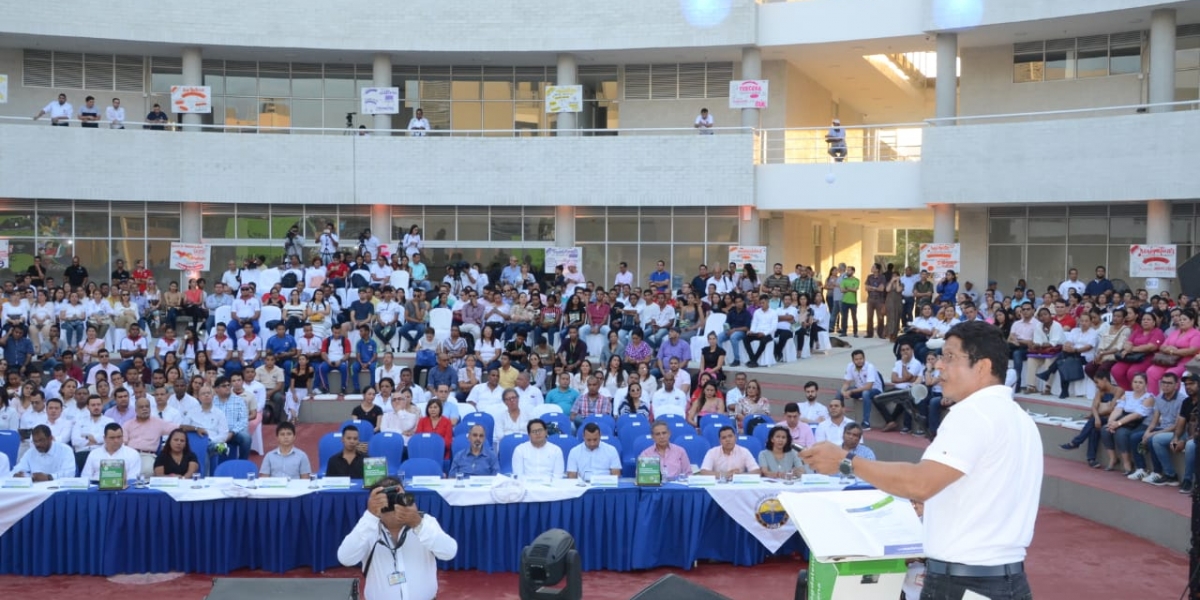 La rendición de cuentas se llevó a cabo en la tarde de este jueves en el Teatrino del nuevo Edificio de Bienestar Universitario.