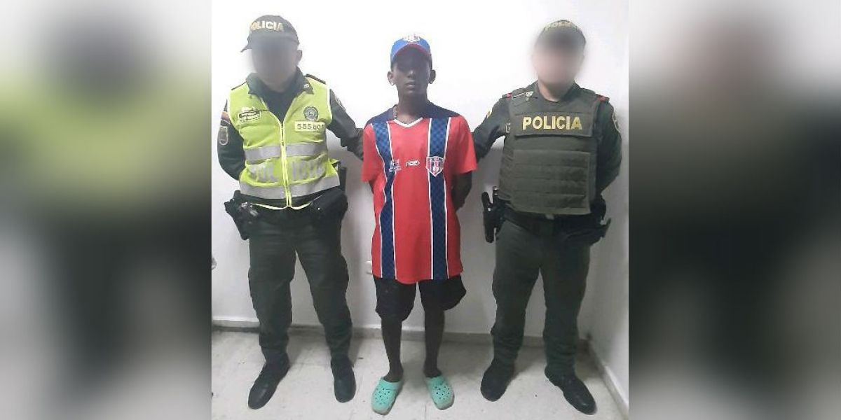 Policía Metropolitana de Santa Marta Óscar Iván Cera Muñoz.