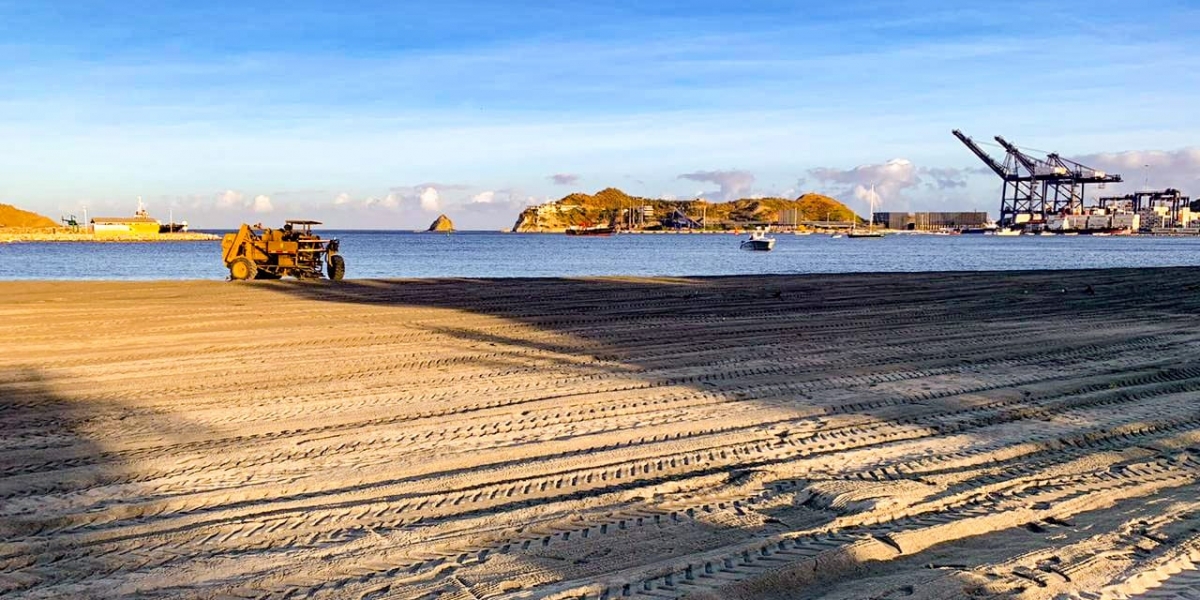 Oxigenación de bahía de Santa Marta 