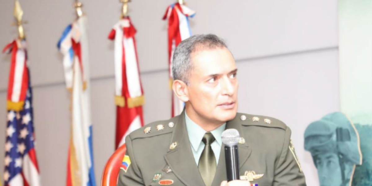 Brigadier General Mariano De La Cruz Botero Coy, comandante de la Región de Policía No 8.