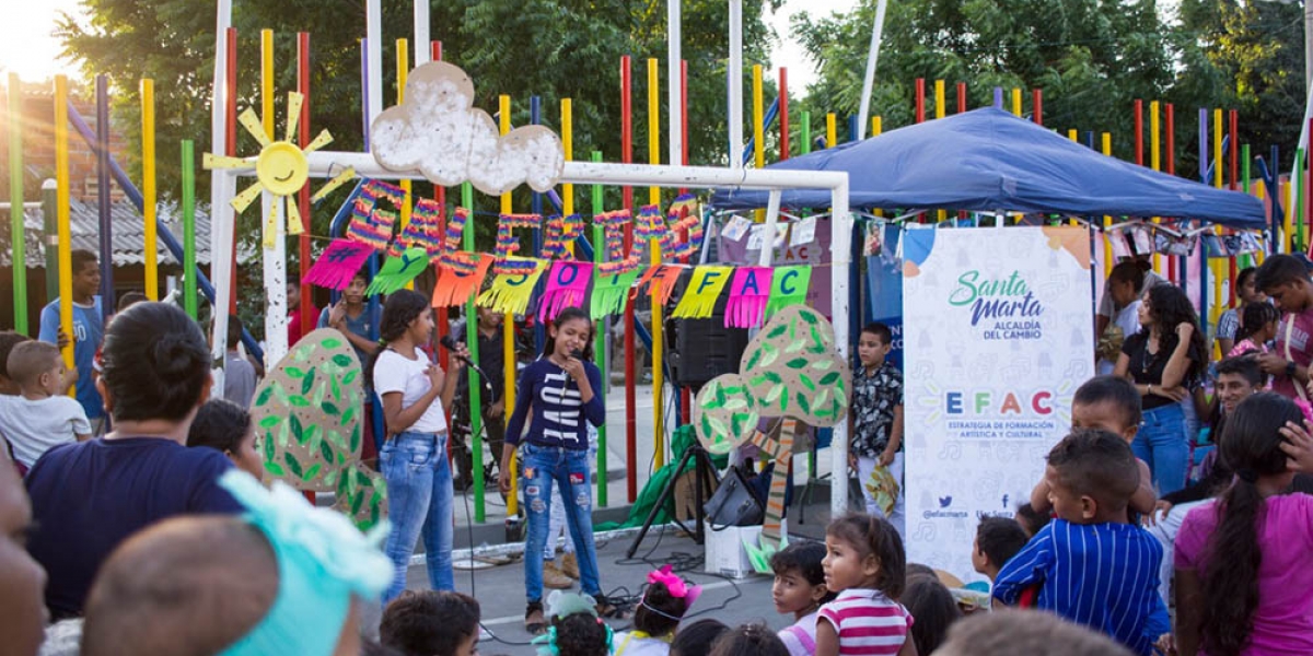 Los niños harán una muestra de todo lo aprendido en la estrategia de formación.