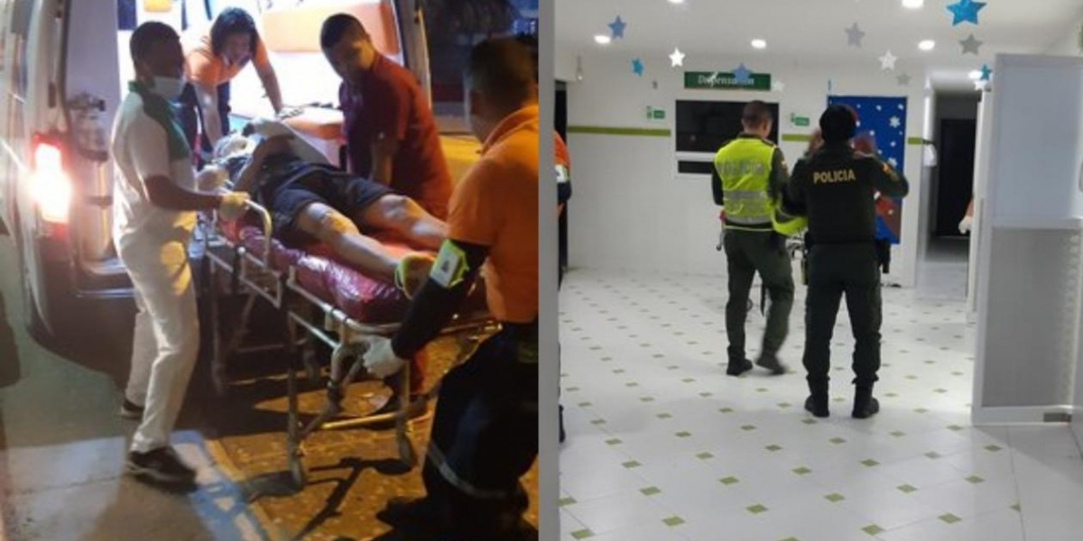 @HaroldYanesR Uno de los lesionados siendo atendido.