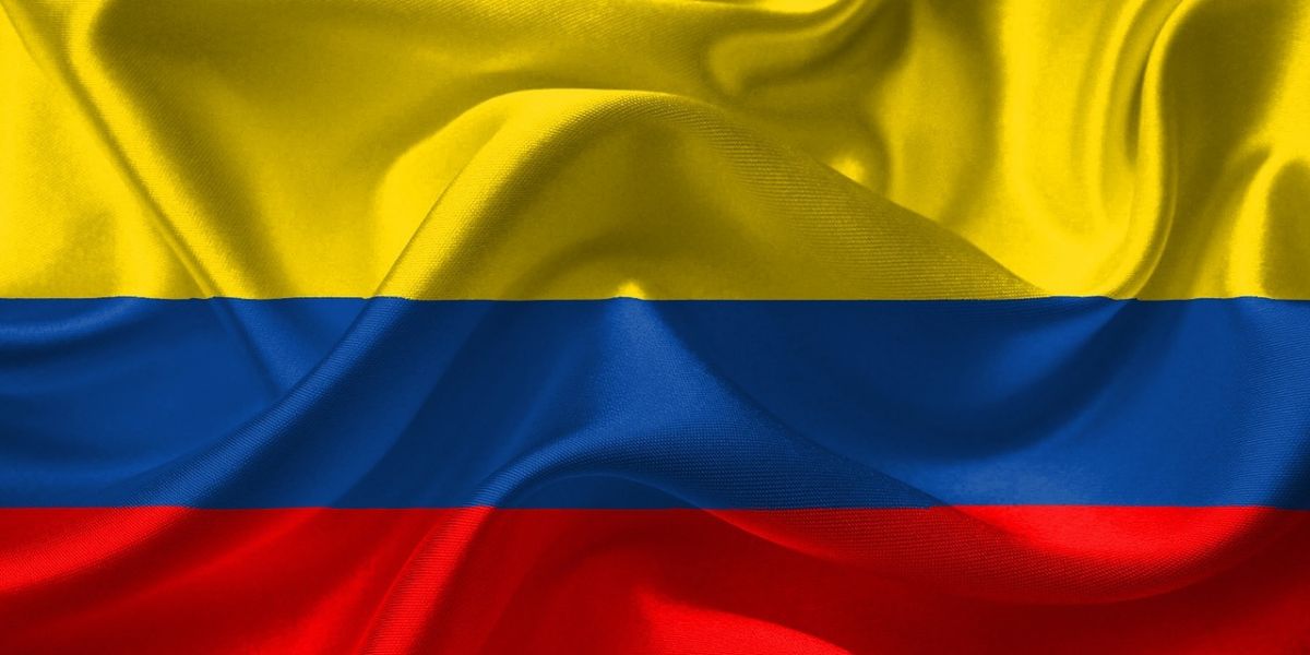 Bandera de Colombia.