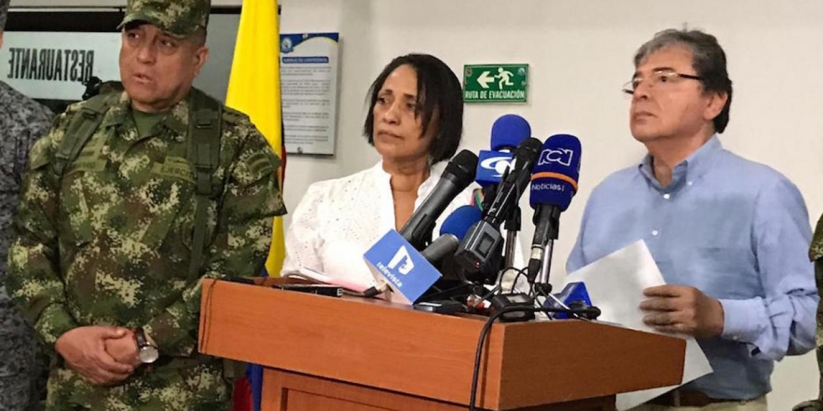 Zonacero.com El Ministro de Defensa, Carlos Holmes Trujillo, lideró un Consejo de Seguridad en Santa Marta.