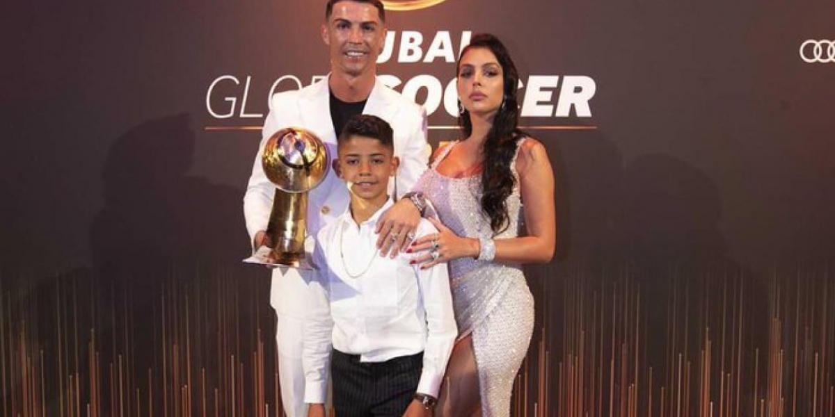 Cristiano Ronaldo en los Globe Soccer 2019.