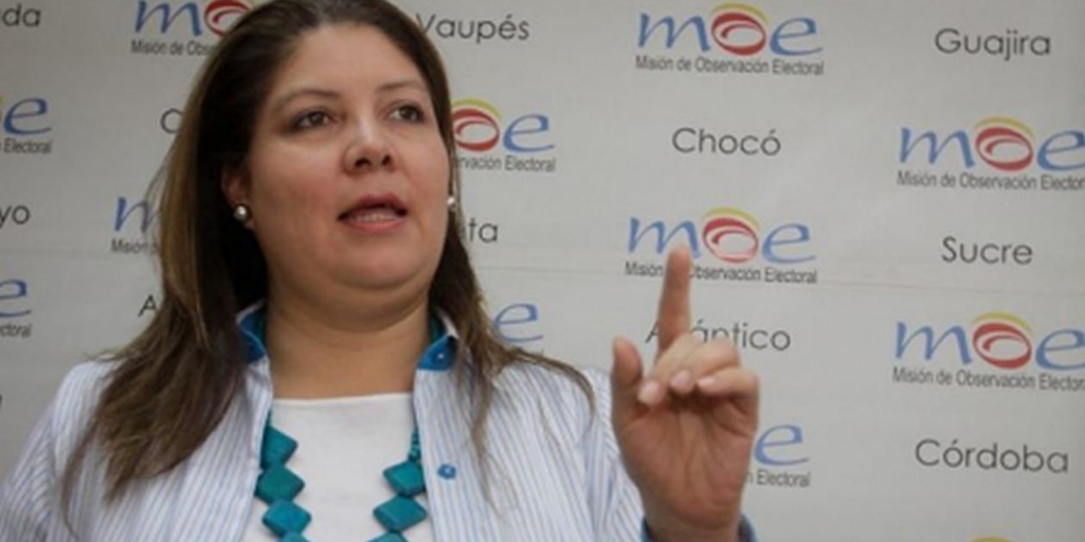 Alejandra Barrios, directora de la MOE.