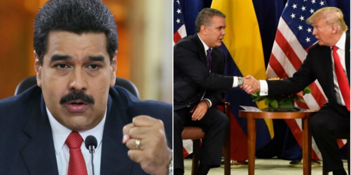 Maduro, Duque y Trump