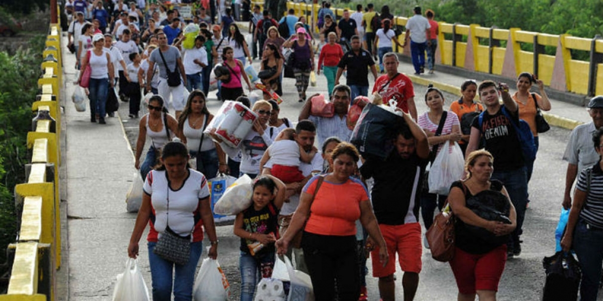 Migrantes venezolanos en Colombia