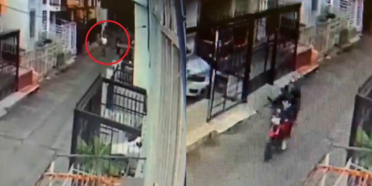 Captura de pantalla Atentado contra juez en Cali