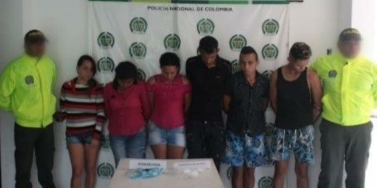 Policía Capturados en Algarrobo.