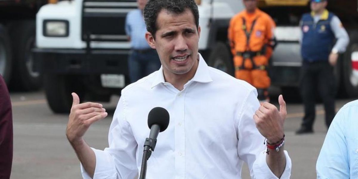 El líder de la oposición en Venezuela, Juan Guaidó.