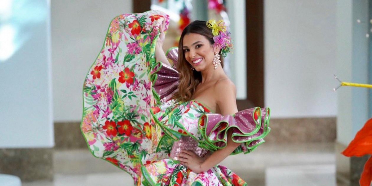 Carolina Segebre, reina del Carnaval de Barranquilla.