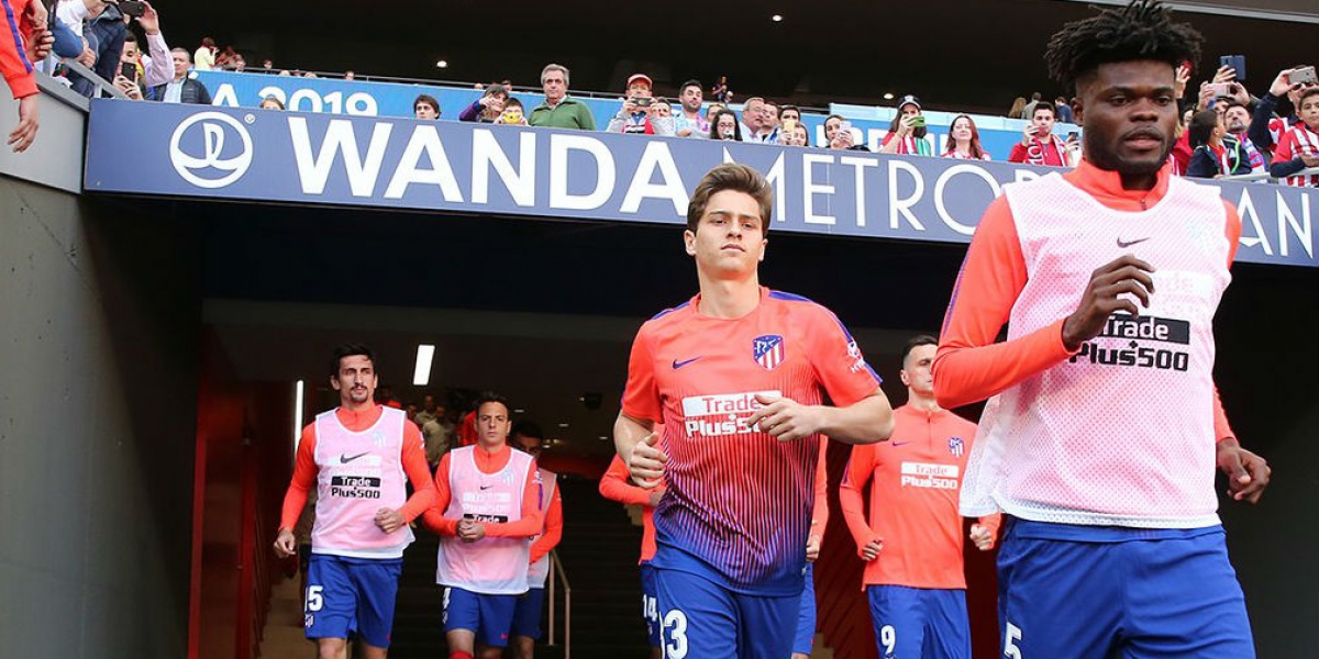 @Atléticodemadrid El samario jugó 45 minutos y respondió a la confianza.
