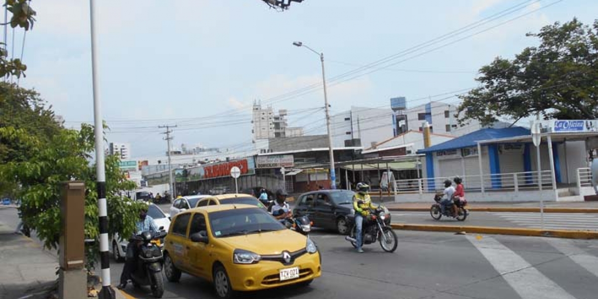 Fotomultas en Santa Marta. 